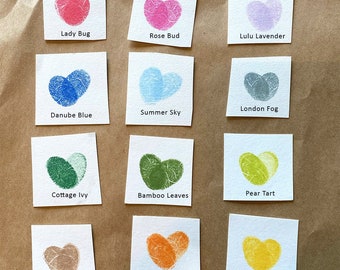 Add to your order, fingerprint dye based ink, craft supply, for thumbprint guest book artwork