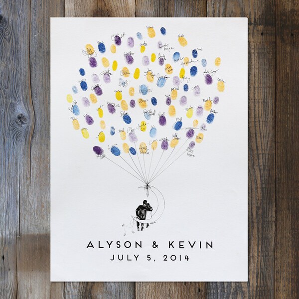 Fingerprint Balloons - Etsy