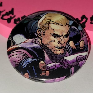 Comic Book 1.5&quot; Button