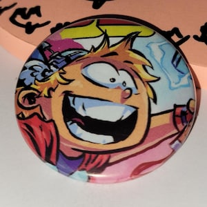 Comic Book 1.5&quot; Button