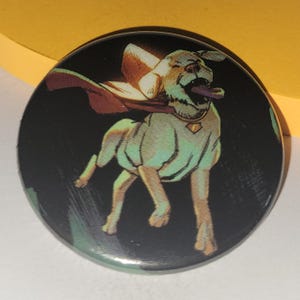 Comic Book 1.5&quot; Button