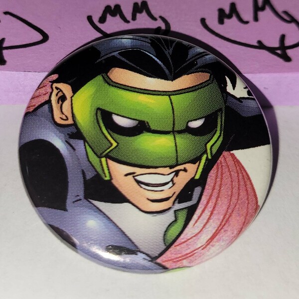 Comic Book 1.5" Button