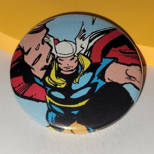 Comic Book 1.5&quot; Button