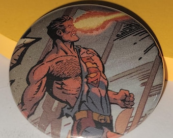 Comic-Buch-Knopf 1,5"