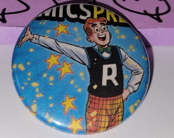 Comic Book 1.5" Button