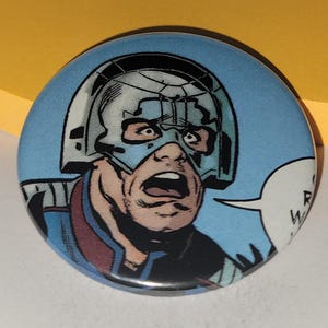 Comic Book 1.5" Button