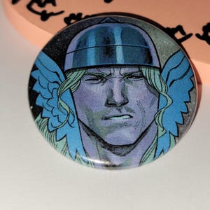 Comic Book 1.5&quot; Button