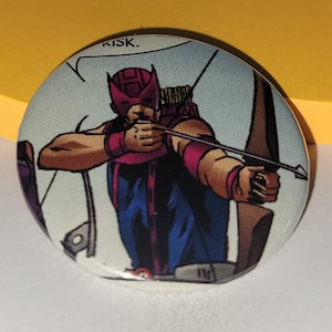 Comic Book 1.5&quot; Button
