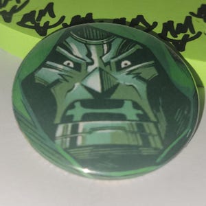 Bouton bande dessinée de 1,5 po.