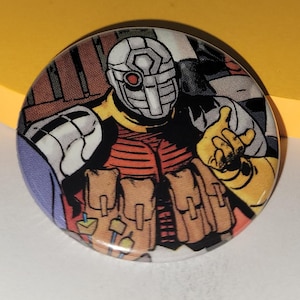 Comic Book 1.5" Button