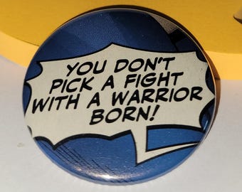 Comic Book 1.5" Button