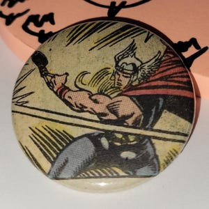 Comic Book 1.5&quot; Button