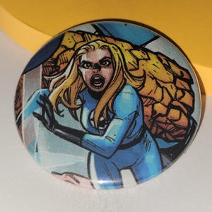 Comic Book 1.5&quot; Button