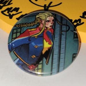 Comic Book 1.5&quot; Button