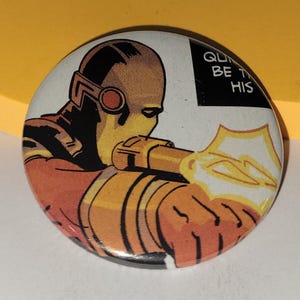 Comic Book 1.5" Button