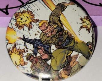 Comic Book 1.5" Button