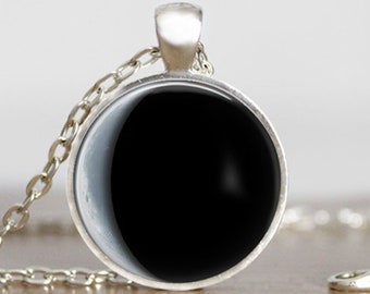 Waning Cresent Pendant Moon Necklace
