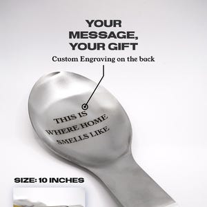 Personalized Stainless Steel Spoon Rest: Custom Engraved Kitchen Decor