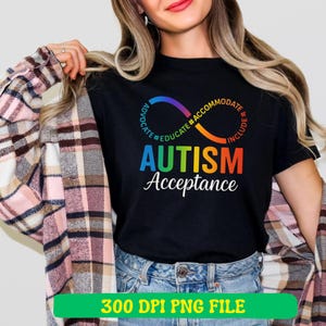 Autism Awareness Png, Autism Mama PNG, Retro Autism PNG, Infinity Symbol, Autism Acceptance, Special Education, Autism Advocate And Include
