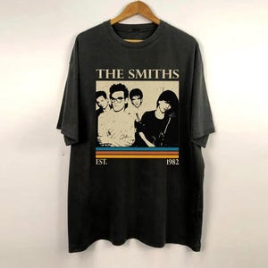 The Smiths Unisex T-Shirt - Meat Is Murder Album Tee - Music Band Graphic Shirt - Rock Music Merch - Vintage Gift