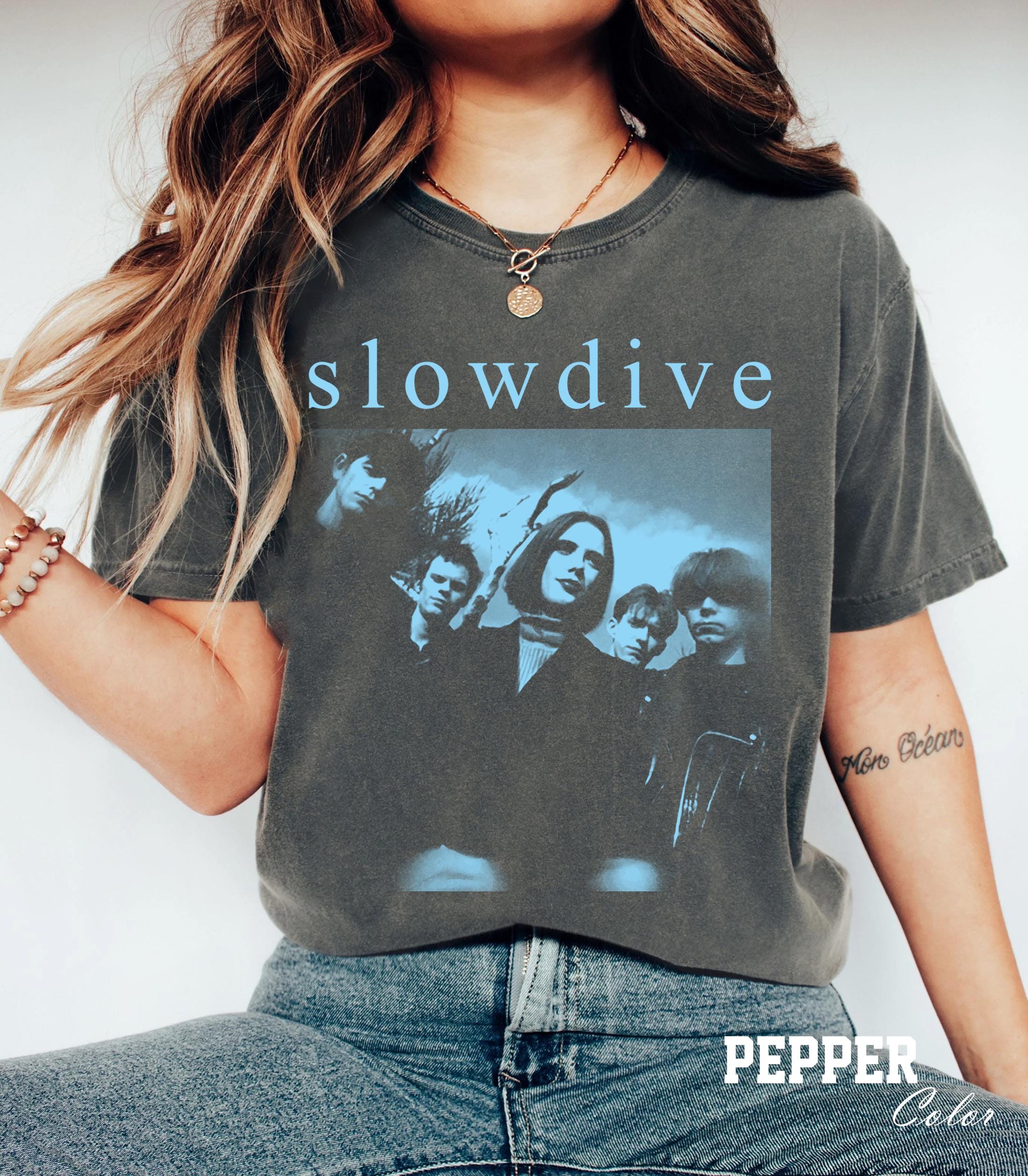 SLOWDIVE スロウダイヴ Album Tシャツ Lサイズ 正規品 ALBUM TEE (BLACK) (M)&frasl;SLOWDIVE&frasl;スロウダイヴ｜ROCK &frasl; POPS &frasl; INDIE