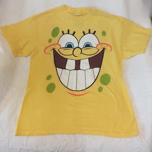 イエロー スポンジボブ Tシャツ サイズ M