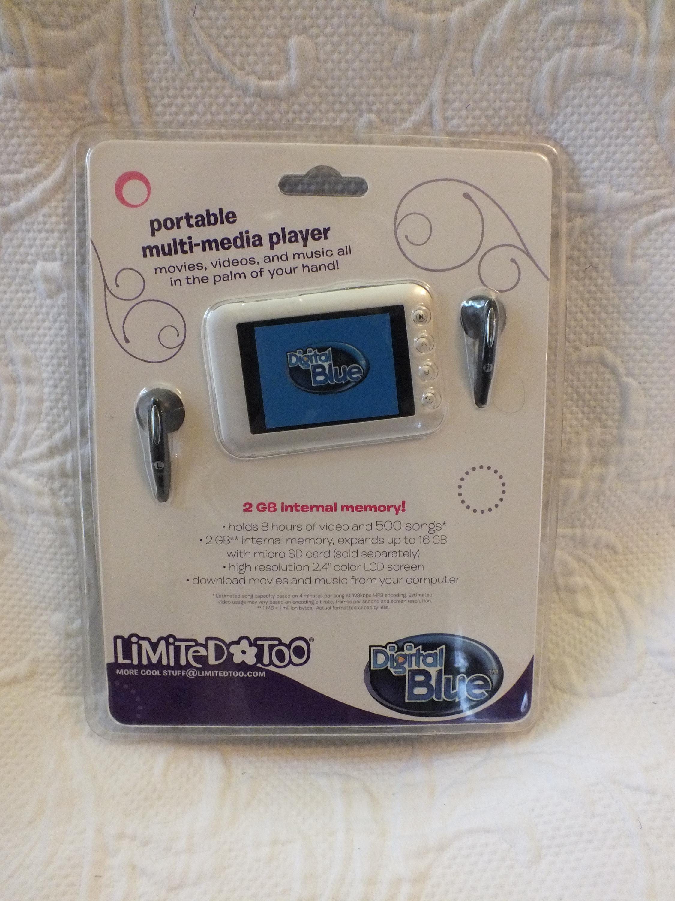 Portable Multi Media Player in White