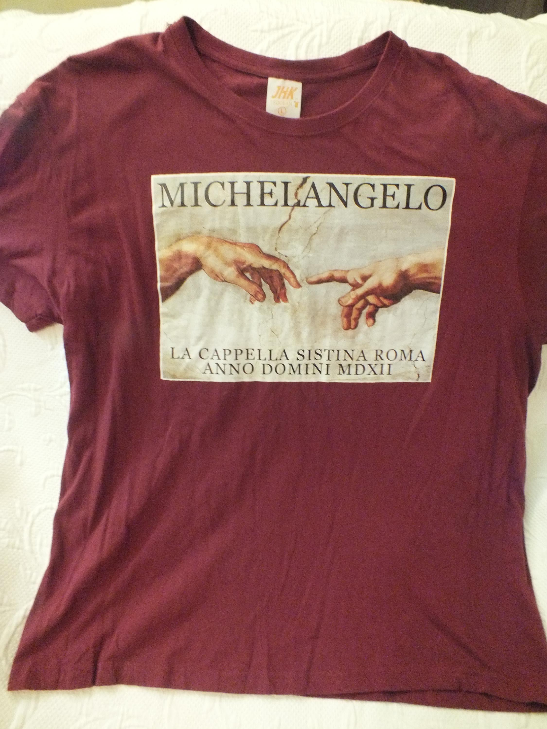 Michelangelo Shirt - Etsy Singapore Michelangelo Shirt - Etsy Singapore