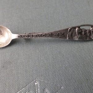 Vintage Sterling Silver Brooch/Pin in Shape of Spoon from Mount Rushmore
