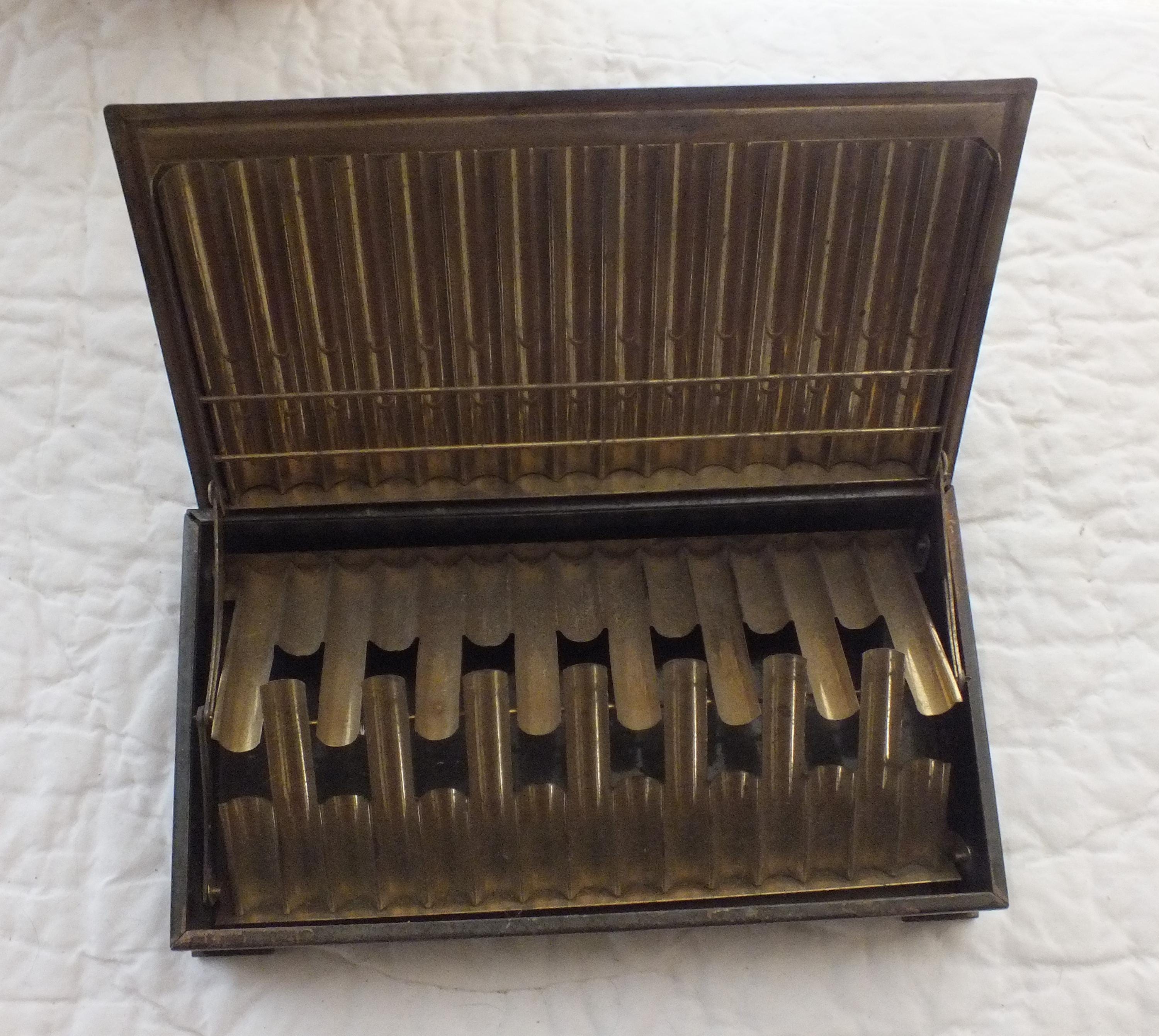 希少 ファイヤーキング シガレットボックス 小物入れ 1940年代 希少 ファイヤーキング シガレットボックス 小物入れ 1940年代