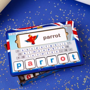 Tablero de lectura Montessori en inglés: aprende el abecedario y las palabras visuales, fonética, ortografía, juego de alfabetización, juguete para niños en edad preescolar y educación en casa.