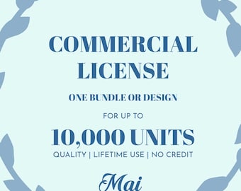 Mai Simple Crafts - Commercial License (Up to 10,000 Units)