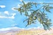 Olive Branch Greece art print from an original watercolor painting 