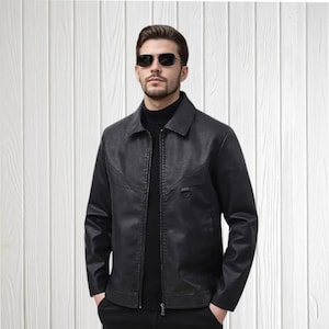 Genuine Leather Jacket for Men & Women | Handmade Biker Coat | Vintage Moto Style | Real Leather| Winter Fashion| biker jacket|bomber jacket