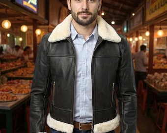 Custom Genuine Leather Jacket | Personalized, Unisex