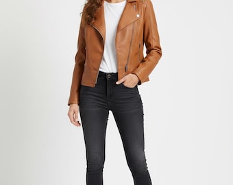 Custom Genuine Leather Jacket | Personalized Engraved Outerwear