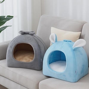 Luxury Memory Foam Pet Sofa Bed: Plush Comfort for Dogs & Cats