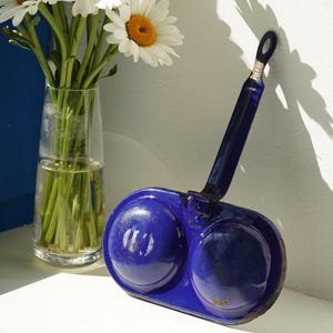 Vintage Enamel Egg Pan from Czechoslovakia, 1940s