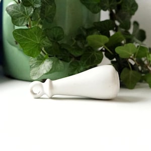 Vintage Toilet Cistern Handle, Antique Ceramic Pull Handle