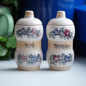 Frascos de cerámica antiguos de Checoslovaquia