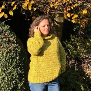 Crochet pattern : Brigitte Sweater