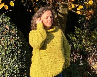 Crochet pattern : Brigitte Sweater