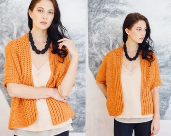 Nordic Cardigan Crochet Pattern