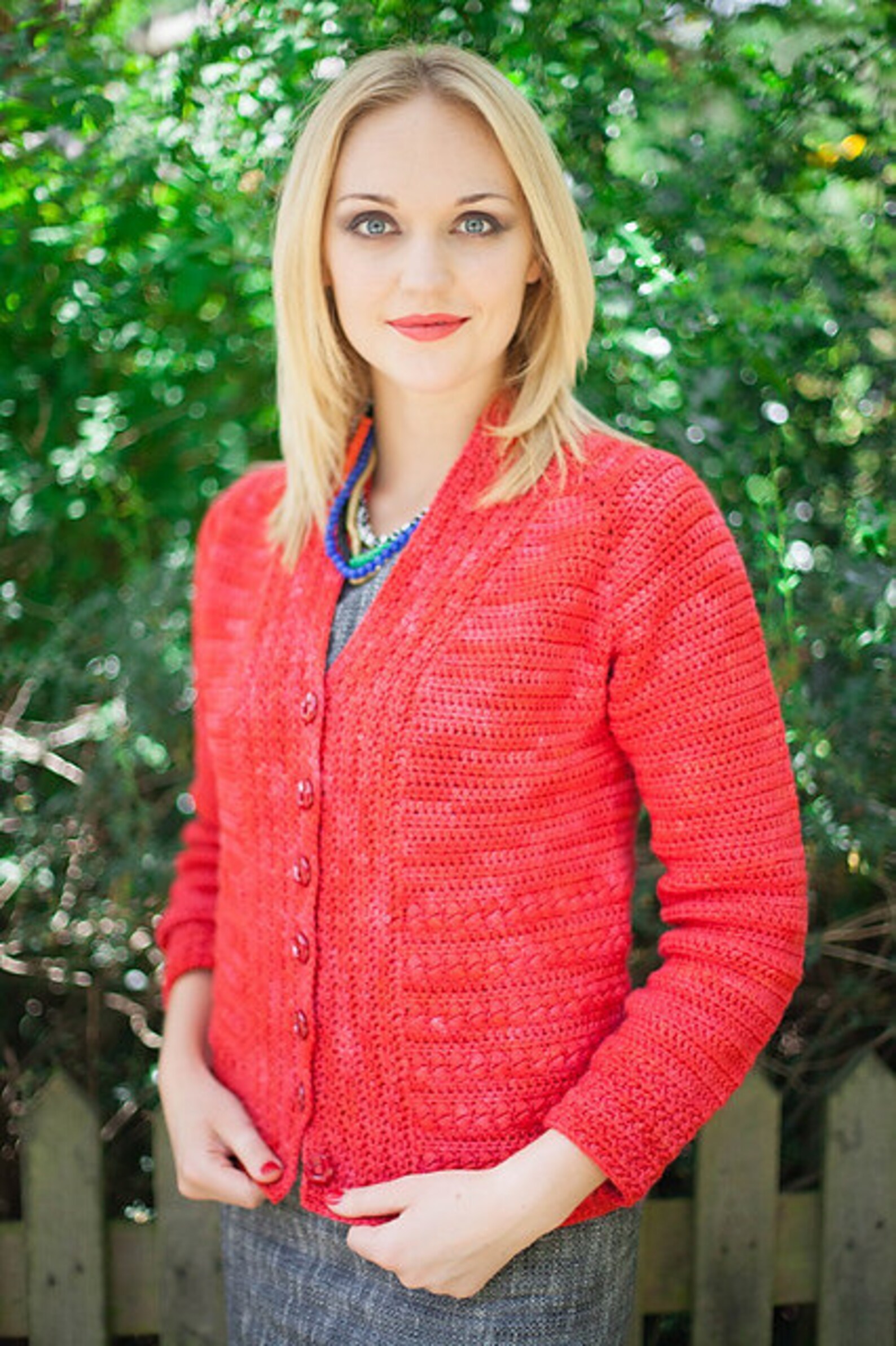 Crochet pattern : Vermillion Cardigan | Etsy