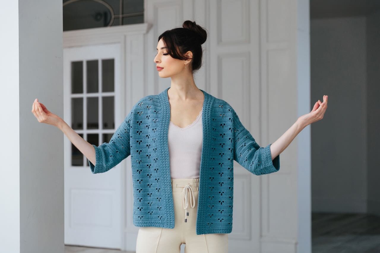 Crochet Pattern : Azurea Cardigan - Etsy