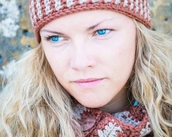 Crochet pattern : active hat and cowl