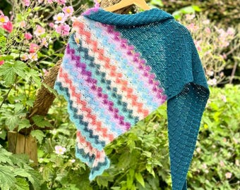 Crochet pattern : Arya Shawl