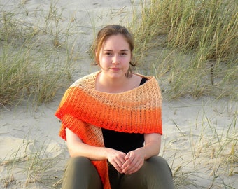 Roller Bird Shawl Haakpatroon