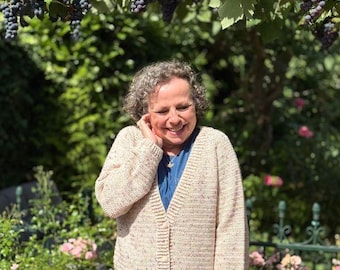 Crochet pattern : Basic Topdown dk Cardigan