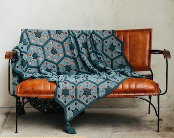 Crochet pattern : Radar Love Blanket